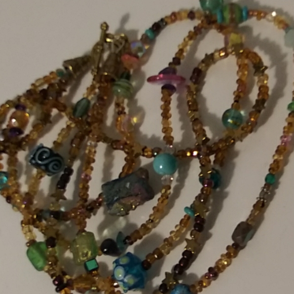 13" beaded necklace - Picture 3 of 4